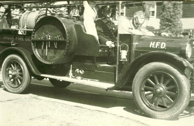 Holbrook's First Truck 1927 Reo Pumper originally a coal delivery truck